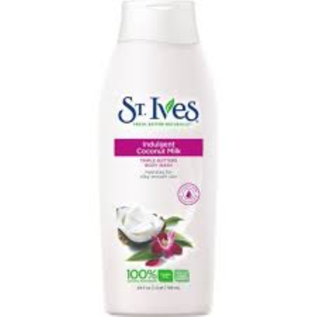 ST IVES INDULGENT COCONUT BODY WASH 13.5OZ